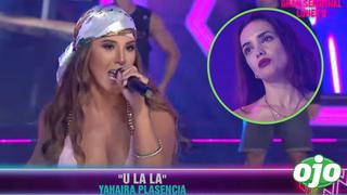 La inesperada reacción de Rosángela Espinoza al ver a Yahaira Plasencia cantando en vivo “U la la”│VIDEO