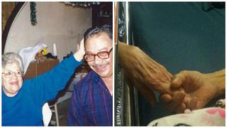 EE.UU: Pareja de abuelitos mueren de la mano tras 58 años de casados 