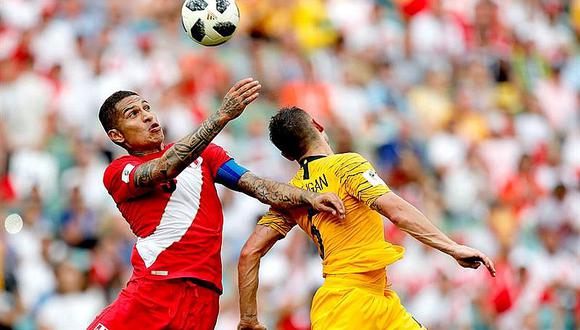 Selección peruana gana por 2-0 a Australia con goles Guerrero y Carrillo - EN VIVO