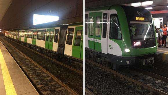 Metro de Lima anuncia que el tren solo está funcionando desde SJL hasta San Borja | VIDEO