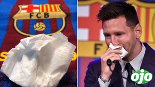 Pañuelo con las lágrimas de Lionel Messi es subastado por un 1 millón de dólares