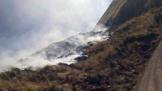 Cusco: Adulto mayor murió en un incendio forestal mientras trataba de apagar las llamas