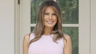 Melania Trump y la costosa prenda que presumió en evento presidencial