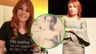 La triste historia detrás de la foto de infancia de Magaly Medina (FOTOS)