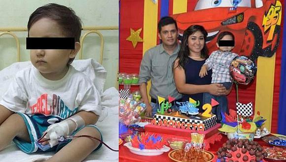 PNP: Desesperado efectivo pide ayuda para salvar a su hijo de esta enfermedad