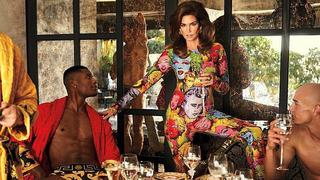 Cindy Crawford vuelve a ser la musa preferida de Versace