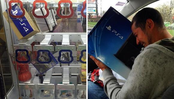Entregan PS4 a joven que le negaron el premio tras haberla ganado legítimamente en máquina (FOTO)