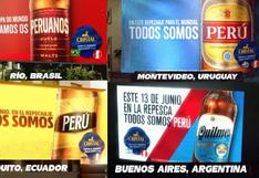 Perú vs. Australia: Marcas de cervezas de Sudamérica apoyan a la blanquirroja