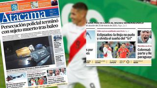 Perú en la final de la Copa América 2019: diarios chilenos lloran por sueño truncado del 'Tri'