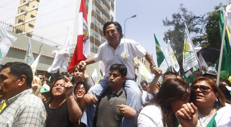 Alejandro Toledo dice que no volverá a postular la presidencia de la República
