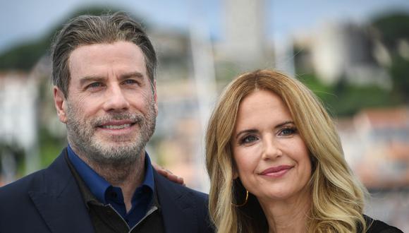 John Travolta y Kelly Preston se casaron en 1991 y tuvieron tres hijos. (AFP).