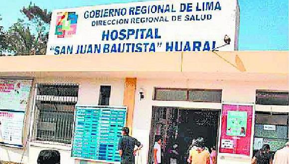 Huaral: se vistió de mujer para escapar de hospital