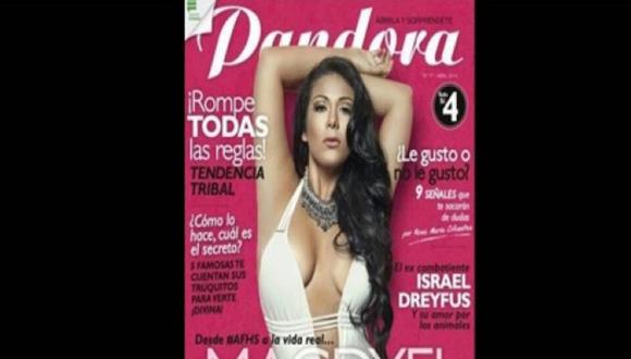 Magdyel Ugaz sorprende son sensual portada en revista Pandora [VIDEO]