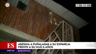 Feminicio en Carabayllo: Hombre apuñala a su expareja frente a su hijo de seis años (VIDEO)