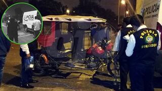 ​Mototaxista es asesinado a balazos cuando transportaba a mujer y niño (FOTOS y VIDEOS)