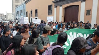Marcha San Marcos y Agraria: estudiantes protestan contra ley que busca crear universidad en sus predios 