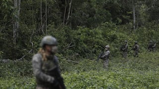 Ayacucho: Enfrentamiento entre narcotraficantes con las Fuerzas Armadas dejó un muerto