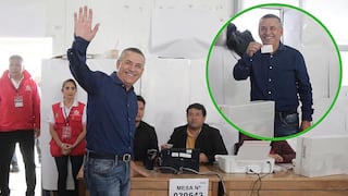 Daniel Urresti emitió su voto en La Molina (VIDEO Y FOTOS)