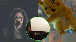 Niños salen corriendo de cine por confusión entre "La Llorona" y "Detective Pikachu" (VIDEO)