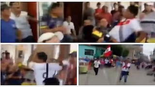 Perú vs. Ecuador: hincha se agarra a sillazos en pleno partido (VIDEO)