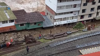 Huaico en Machu Picchu: suspenden operaciones ferroviarias desde y hacia Aguas Calientes
