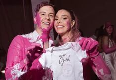 La influencer Lele Pons y el cantante Guaynaa celebraron una fiesta para revelar el sexo de su bebé