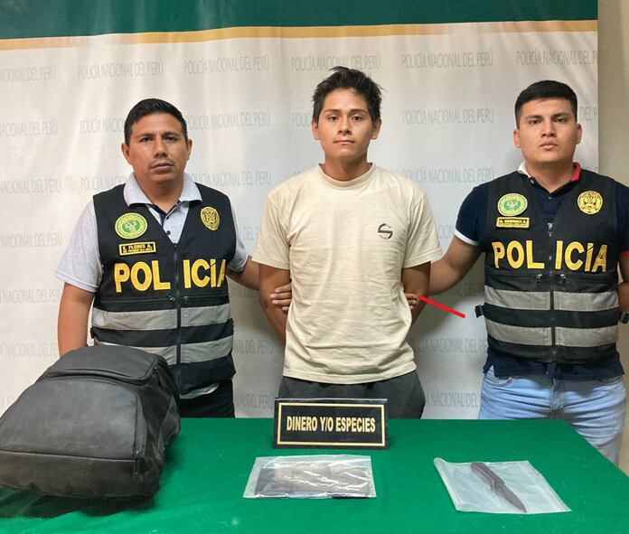 Christian Trujillo es investigado en el Depincri de Huacho por doble feminicidio.