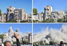 Israel derriba de un solo bombazo edificio de departamentos en Beirut