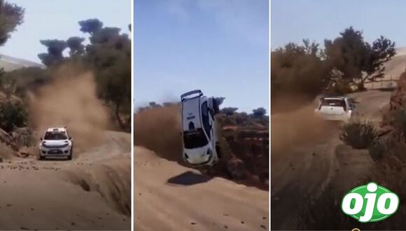 Ojo - Corredor de autos viral