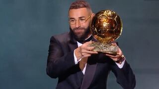 Karim Benzema levantó el Balón de Oro 2022 tras su gran temporada con el Real Madrid y Francia | VIDEO