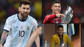 Lionel Messi, Cristiano Ronaldo y Neymar en en el top 10 de celebridades que más ganan