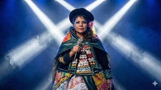 Flor Pucarina “vuelve” a los escenarios en un espectáculo impulsado por inteligencia artificial