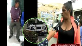 Mujer extranjera es agredida por cobrador de combi en Independencia (VIDEO)