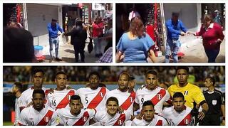 ​Venezolanos en Perú: se le cae la tizana y peruanos hacen noble gesto agradecidos por repechaje (VIDEO)