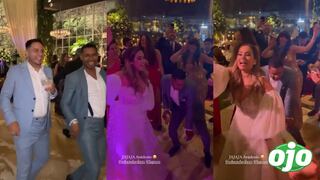 Edson Davila ‘Giselo’ se robó el show en la boda de Ethel Pozo: así fue su baile con la novia | VIDEO