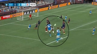 Yordy Reyna realizó un lujo que causó el empate parcial de Charlotte en la MLS | VIDEO