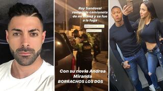 Futbolista Ray Sandoval es detenido por atentar contra auto de Sebastián Lizarzaburu en pleno toque de queda│VIDEO