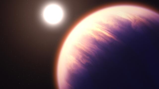 Un exoplaneta más grande que Júpiter es esponjoso como algodón de azúcar