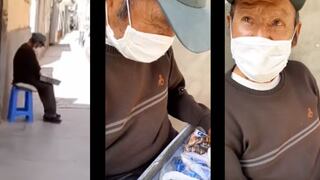 Coronavirus en Perú: Joven le compra todas las golosinas a  abuelito en Huánuco | VIDEO 