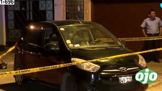 Santa Anita: dirigente de empresa de transportes se salva de morir tras ataque de sicario (VIDEO)