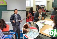 Ministerio de Educación: Conoce cuándo se entregará el bono de 220 soles para profesores y auxiliares