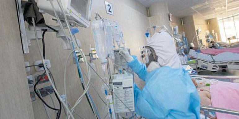 Pusieron a paciente en coma inducido para su mejor asistencia en hospital. (Foto: GEC)