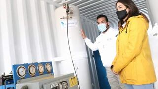 Ica: Recargan gratis balones de oxígeno a pacientes COVID-19 en planta de móvil de la Ampe 