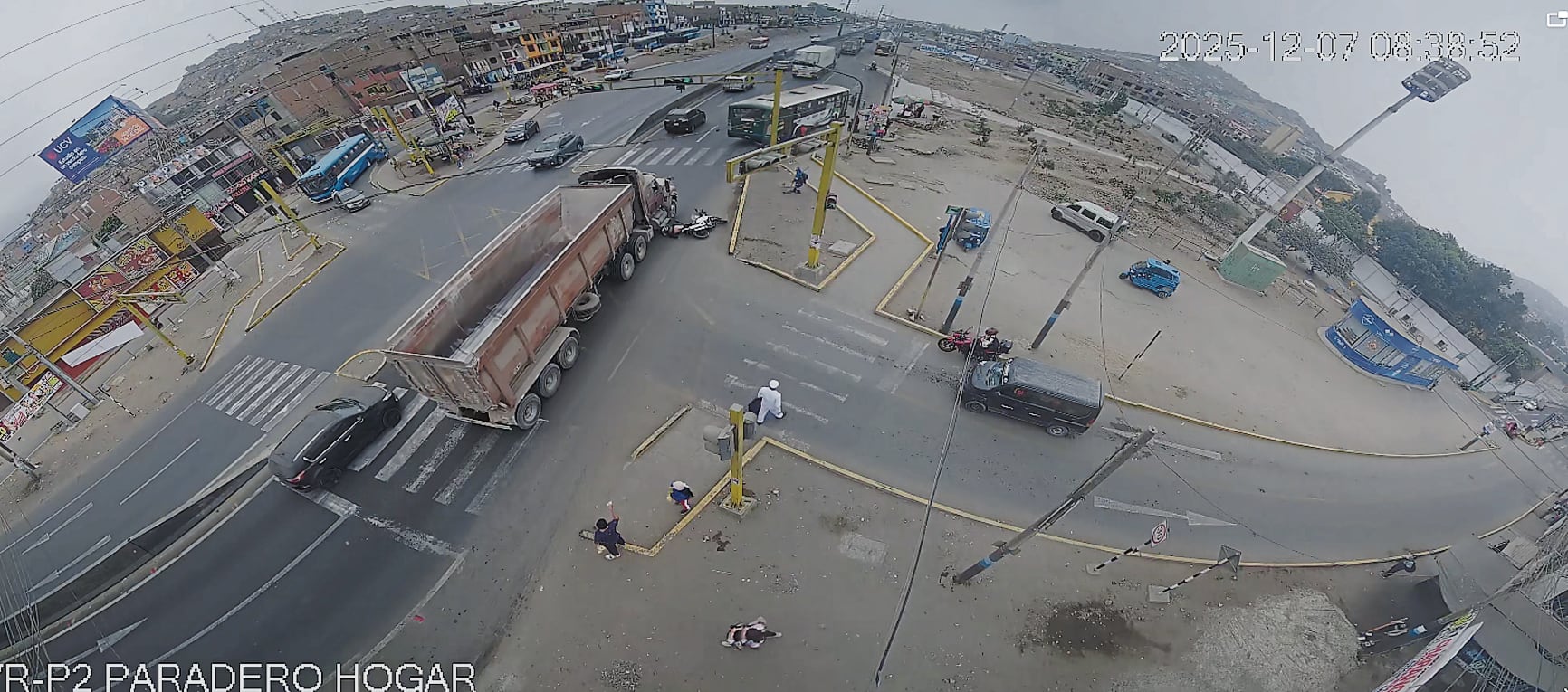 Víctima resbaló bajo las llantas de camión, en Ventanilla, y los suyos la lloran.