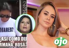 ¿Rosa Fuentes le da la espalda a su hermana tras acusaciones contra Jossmery?: esto respondió la esposa de Paolo Hurtado