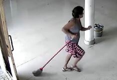 Mujer resulta herida por bala perdida de policía que perseguía a delincuentes en Piura (VIDEO)