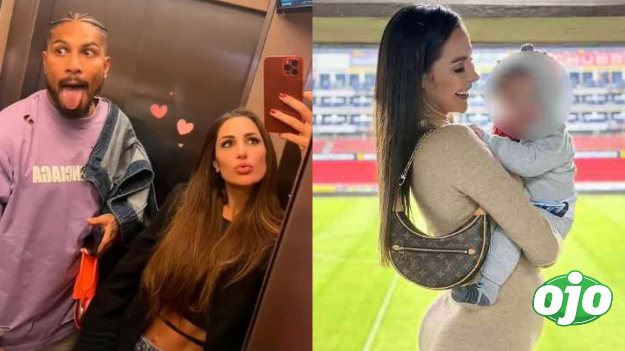 Ana Paula Consorte y Paolo Guerrero.