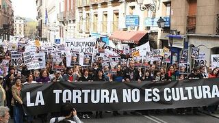 Antitaurinos se manifestarán el sábado en Madrid contra la crueldad animal 