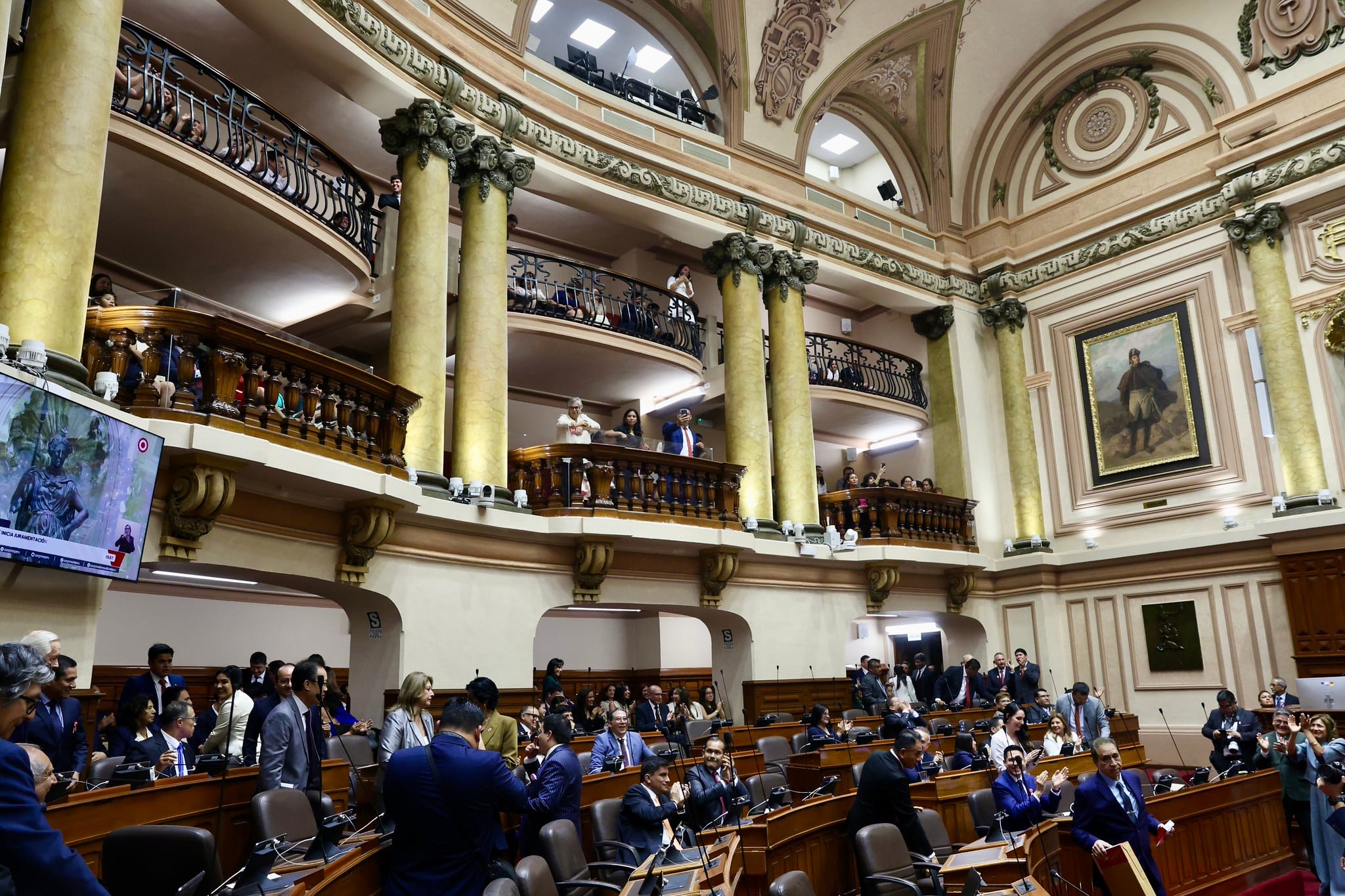Congreso elegirá a sus mesas directivas en Senado y Cámara de Diputados para el período legislativo 2026-2027.