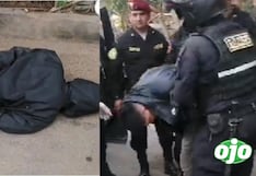 PNP captura a presunto delincuente en el Callao tras perseguirlo desde San Martín de Porres